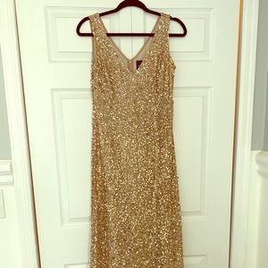 Adrianna Papell Beaded Gown